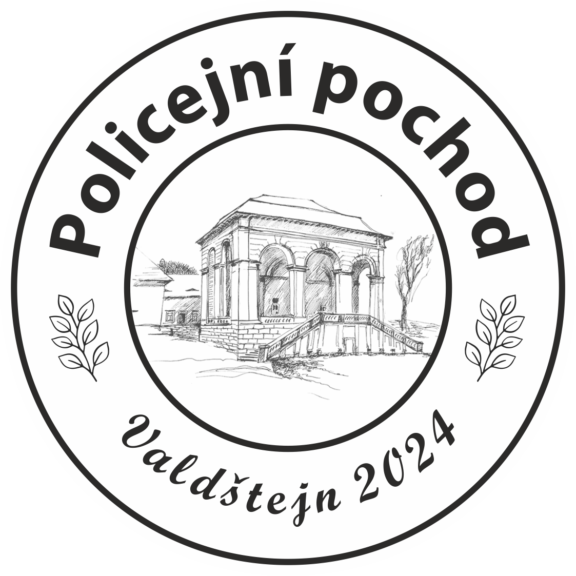 Logo Policejní pochod Valdštejn